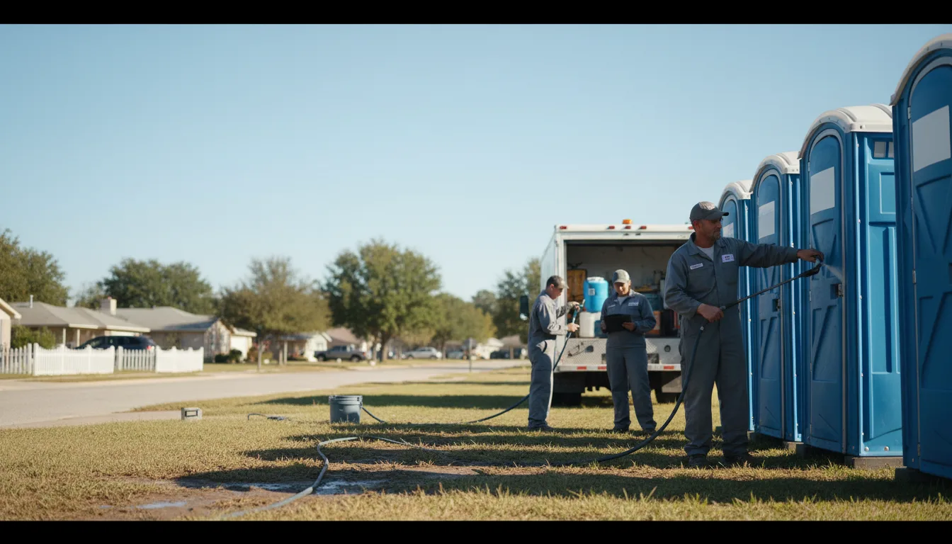 Long-Term Portable Toilet Rental in Mount Vernon, GA near me